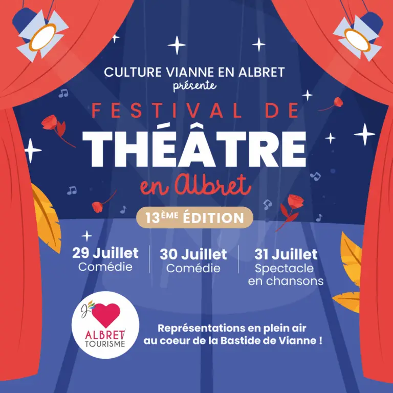 Lire la suite à propos de l’article Festival de Théâtre en Albret : découvrez la programmation !