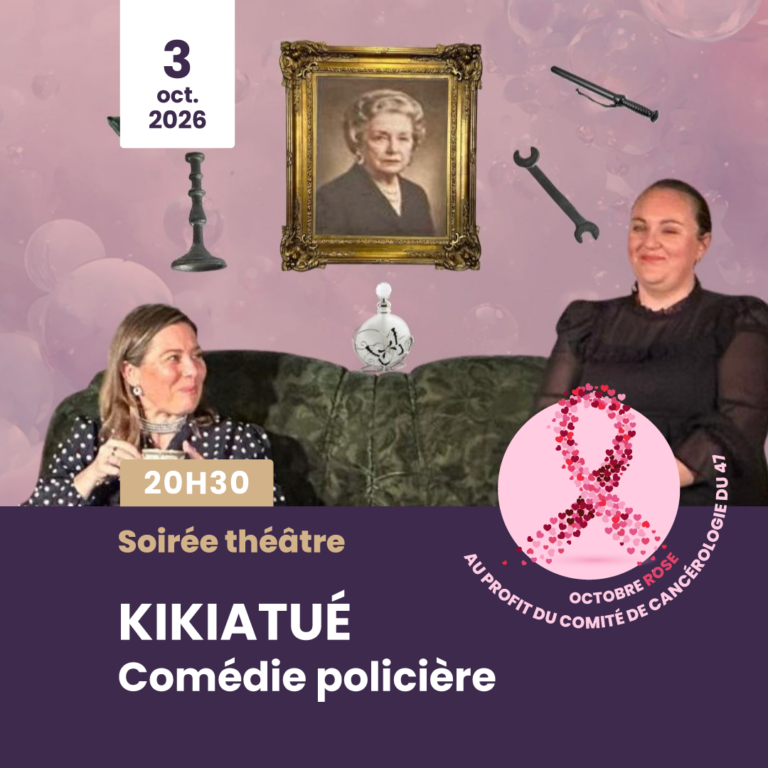 Lire la suite à propos de l’article 🩷 Octobre Rose à Vianne : une comédie policière interactive pleine de suspense !